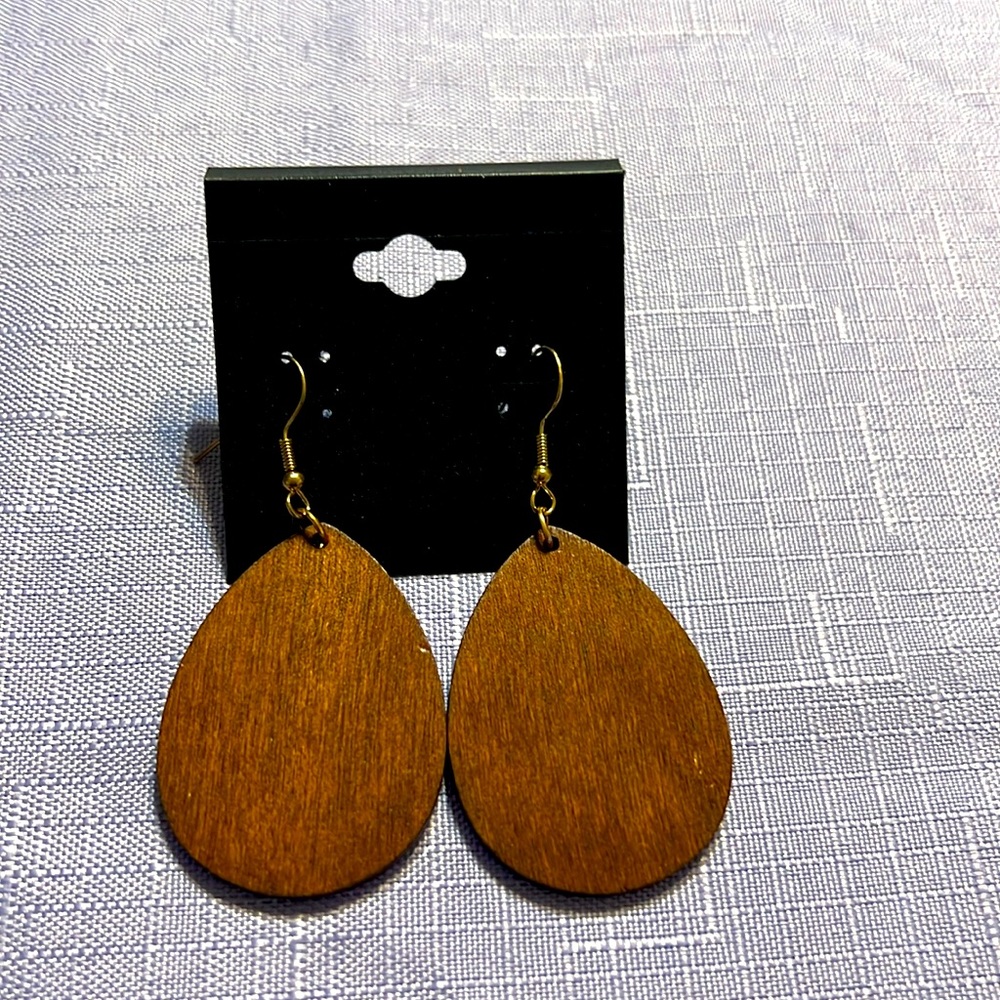 COPY - - Beautiful Wooden Earrings For Women - Picture 1 of 1
